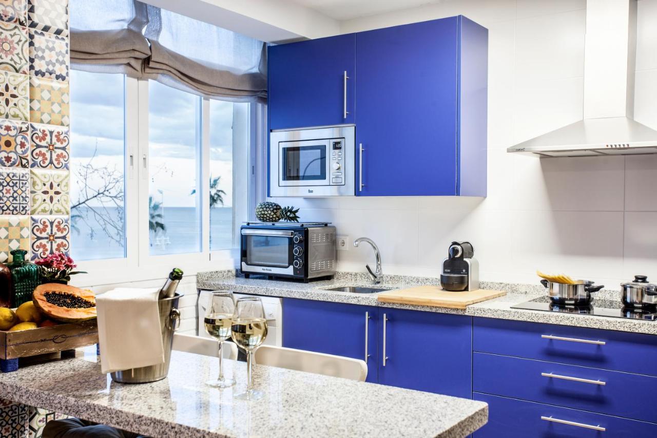 Apartamento Diseno Y Confort Frente Al Mar En La Playa De Huelin Málaga