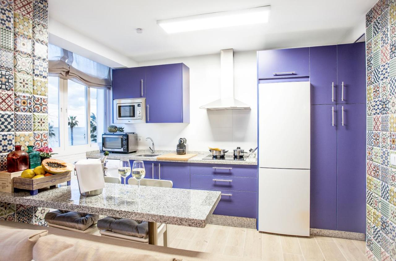 Apartamento Diseno Y Confort Frente Al Mar En La Playa De Huelin *